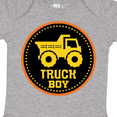 thumbnail image 4 of Inktastic Construction Truck Boy Childs Boys Baby Bodysuit, 4 of 5