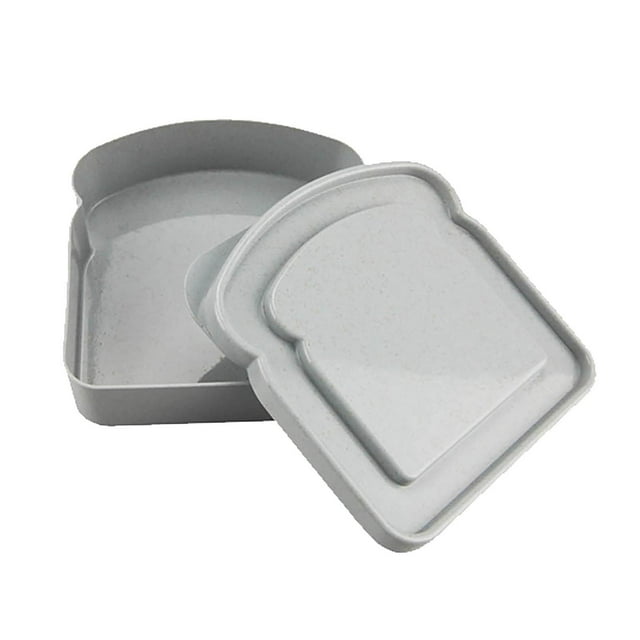 Contenants à Sandwich Réutilisables Pain Collation Repas Boîtes de Rangement Alimentaires en Plastique Boîtes à Pain