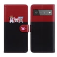 thumbnail image 2 of Compatible with Google Pixel 6 Pro Cute Animals Pattern Wallet Case with Card Slots Flip Cover, 2 of 5