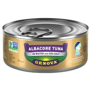 Genova - Albcr Tuna Water W/ Sea Salt - Case of 12-5 OZ