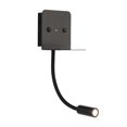 thumbnail image 1 of Bedside Reading Light Wall Mounted Reading Light Modern Bedside LED Light Warm White Light with Adjustable Lighting Angle USB Charging Port for Bedroom Living Room Study, 1 of 9