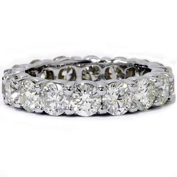 Pompeii Platinum 5 Ct Diamond Eternity Ring Womens Wedding Band (G/H,I1-I2)