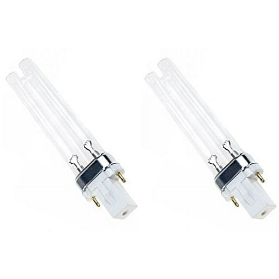 2-Bulbs 7W Aquarium UV Sterilizer Lamp Tube 110V-240V - Worldwide