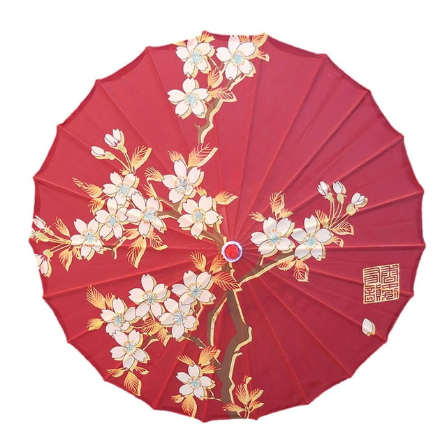 Chinese Oiled Paper Umbrella Paper Parasol Props Traditional Art Classical Dance Style G