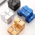 thumbnail image 2 of Infinite Cube Fidget Toy - Infinity Cubes with Various Shape Changing, Novel, and Endless Combinations, 2 of 5