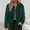 1-Green, variant on Faux Suede Jackets for Women Casual Button down Cropped Coats Fall Long Sleeve Outerwear Work Office Clothes New Purple S