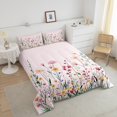 thumbnail image 4 of Erosebridal Rustic Flower Bedding ToddlerComforter Set, Pink Down Comforter, Girls Floral Bedroom Decor, Lightweight 2 Pieces, 4 of 8