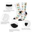 thumbnail image 3 of KLL Sea Turtle Print Cool Socks Men's Women's Crew Socks Funny Crazy Novelty Stockings, 3 of 6