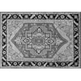 thumbnail image 1 of Ahgly Company Indoor Rectangle Persian Gray Traditional Area Rugs, 3' x 5', 1 of 1