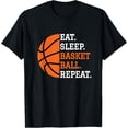 thumbnail image 1 of Camiseta de baloncesto para niño con repetición de baloncesto, 1 of 2