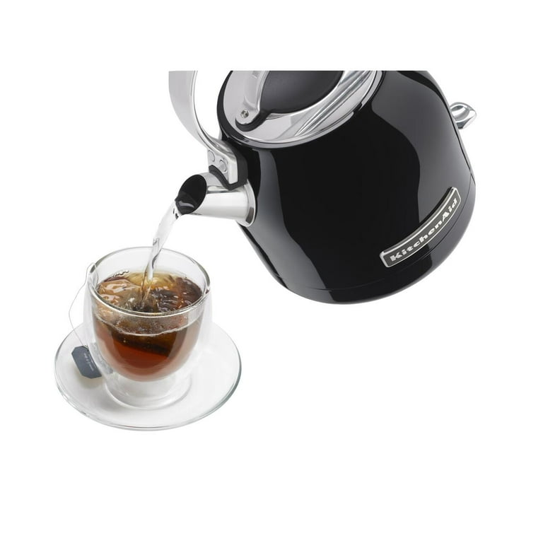 KitchenAid 1.25 L Electric Kettle Onyx Black KEK1222 Walmart