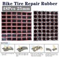 thumbnail image 2 of 48Pcs/set 25mm Bicycle Tire Repair Rubber No Glue Bike Tyre Inner Puncture Patch, 2 of 5