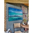 thumbnail image 6 of "Blue Relax" Painting Print on Wrapped Canvas, 6 of 7