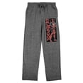 thumbnail image 6 of Deadpool Thumbs Up Men's Heather Gray Sleep Pants-Small, 6 of 7