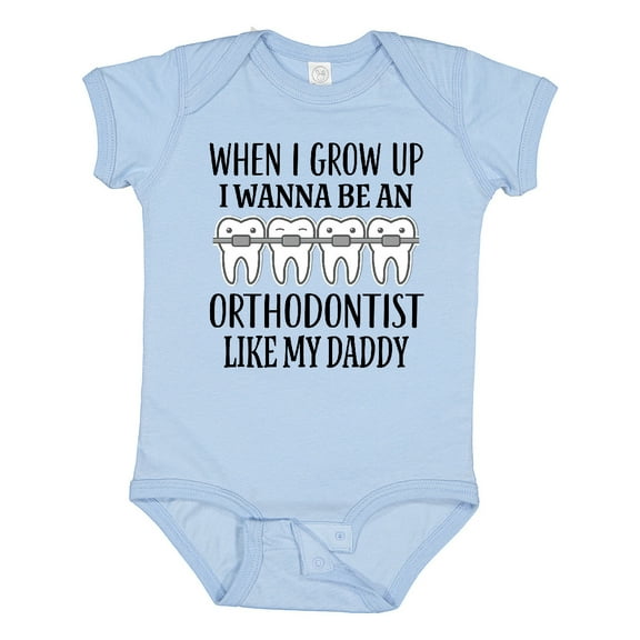 Inktastic Future Orthodontist Baby Boys or Girls Baby Bodysuit