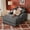 Gray, variant on Chalantevo 60" Oversized Chaise Lounge Chair, Polyester Upholstered with Pillows & Usb Charging Port, Easy Assembly, for Living Room, Bedroom, Beige