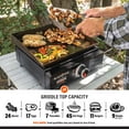 Blackstone Adventure Ready Single Burner 17" Tabletop Propane Griddle
