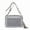 Gray, variant on Fleece Small Crossbody Bag for Women, Sherpa Fuzzy Camera Side Shoulder Purse Handbag with Wide Strap & Tassel