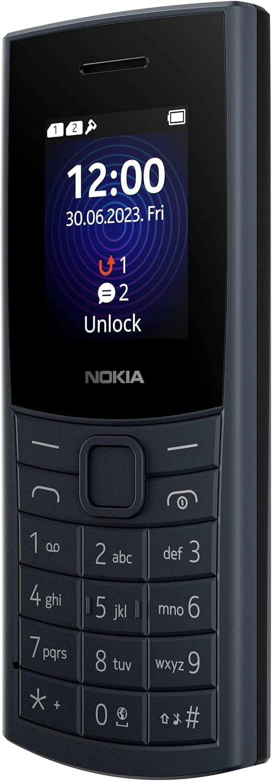 Nokia 110 4G (2023) GSM Unlocked Global Version, VoLTE-ready, 1.8" IPS, 1450 mAh - Blue