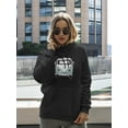 thumbnail image 2 of Retro Hippie Van Hoodie Women -GoatDeals Designs, Female x-Large, 2 of 4