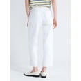 thumbnail image 3 of Free Assembly Women's High Rise Straight Cropped Jeans, Sizes 0-18, 3 of 5
