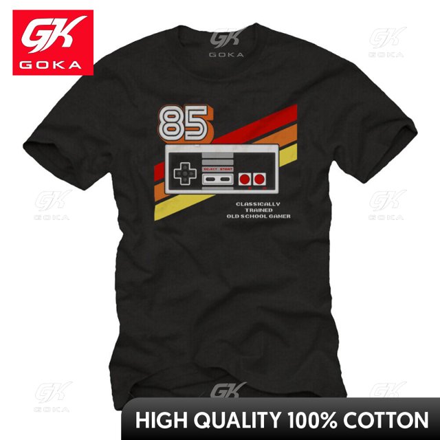 Camisetas con gráficos de controlador de juego, ropa para hombre, nuevas camisetas y tops, camisetas de algodón para mujer, camisetas estampadas, ropa Y2K, lindas y divertidas camisetas