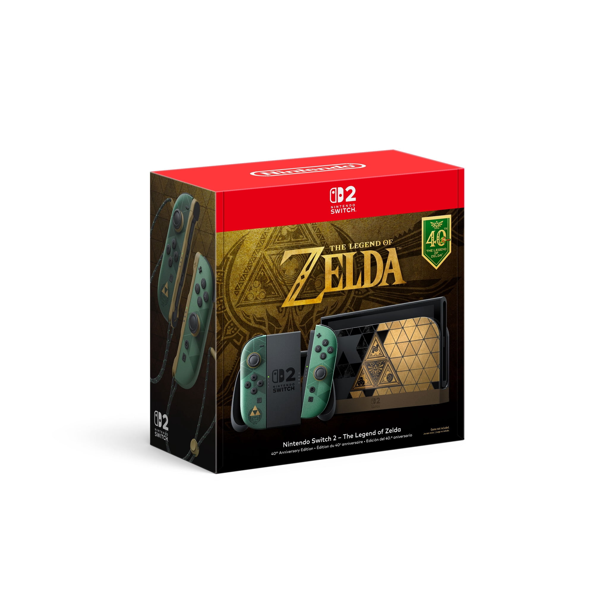Nintendo Switch™ 2 – The Legend of Zelda™ – 40th Anniversary Edition