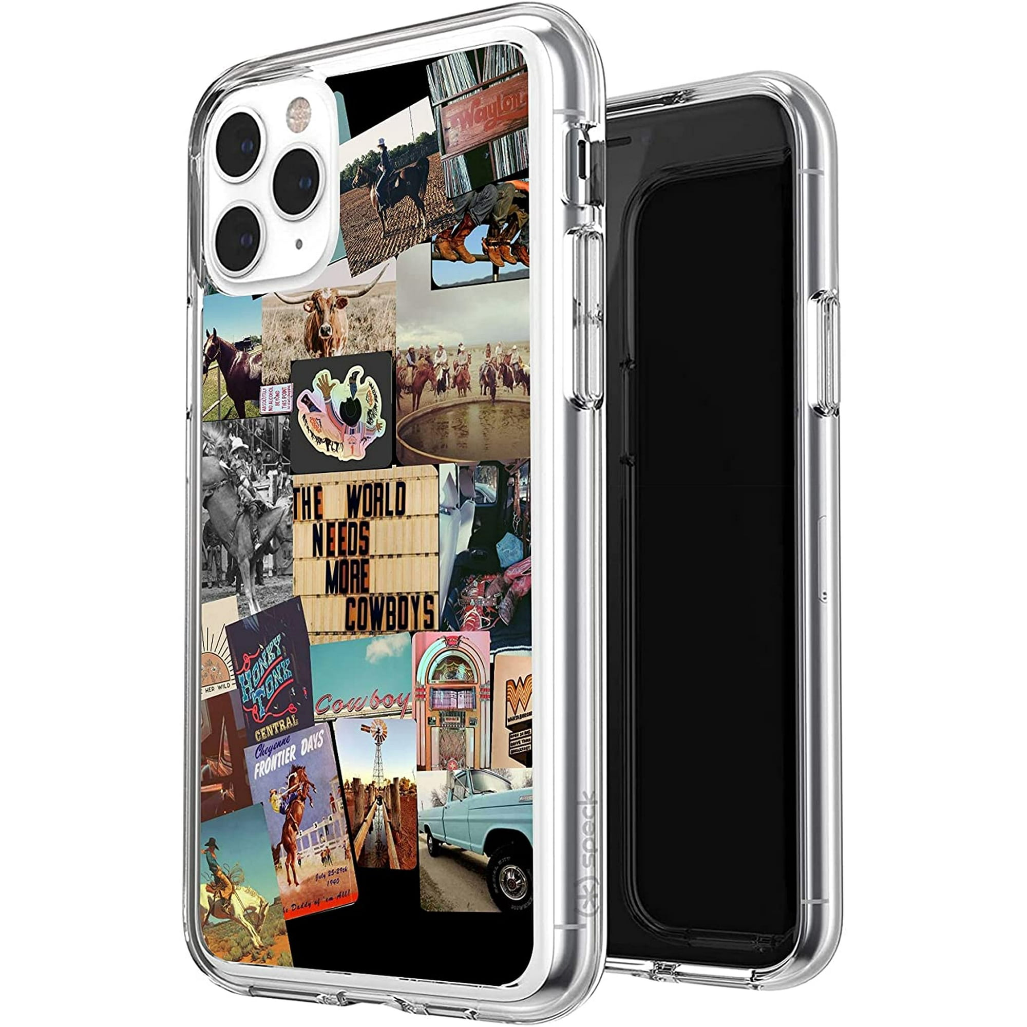 Compatible With Western Iphone 11 Case Retro Cowgirl Cowboy Country Chic Aesthetic Collage Iphone Case For Men Women Gift Shockproof Soft Tpu Clear Case Walmart Canada