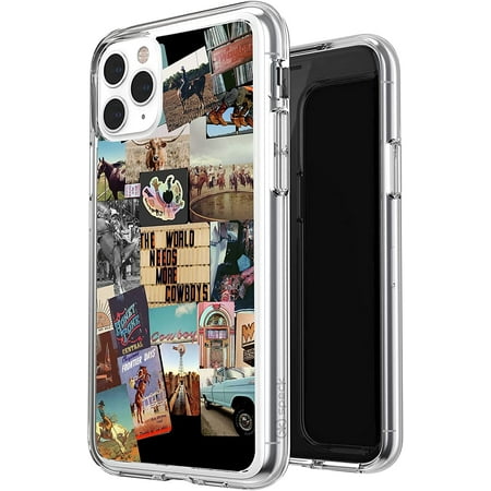 Compatible With Western Iphone 11 Case Retro Cowgirl Cowboy Country Chic Aesthetic Collage Iphone Case For Men Women Gift Shockproof Soft Tpu Clear Case Walmart Canada