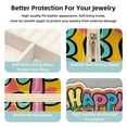 thumbnail image 3 of Easter Travel-Portable Square Jewelry Organizer Storage Box - Rings, Earrings, Necklaces, and Bracelets Holder for Girls and Women, 3 of 6