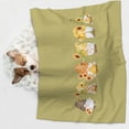 thumbnail image 6 of Rocae Sunflower Gnomes 5 for Pet Blanket Dog Blanket Cat Blanket Soft Sleep for Small Medium Pet-Medium, 6 of 8
