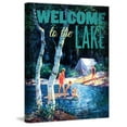 thumbnail image 2 of Marmont Hill - "Welcome to Lake" Painting Print on Wrapped Canvas, 2 of 5