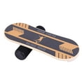 thumbnail image 1 of S SERENABLE Balance Board Coordination Rocker Board for Skateboarding Yoga Snowboarding Yellow B, 1 of 9