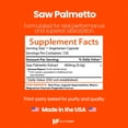 thumbnail image 3 of HealthFare Saw Palmetto for Men & Women | Extract 4000mg | 150 Vegan Capsules | Extra Strength Herbal Supplement | Supports Prostate, Urinary, Hair & DHT Balance | Non-GMO, Gluten-Free | Made in USA, 3 of 6