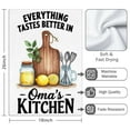 thumbnail image 3 of 2 Pcs Funny Kitchen Towels,Funny Kitchen Quirky Patterns Microfiber Dish Towels,Kitchen Tea Towels,Kitchen Towel Set (18" X 26"), 3 of 3