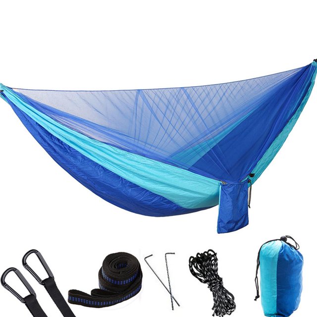 ruzhgo Ultralight Net Hammock Full Automatic Speed Open Aerial Tent Parachute Cloth 2 Person Hammock No.1