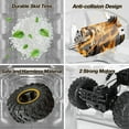 thumbnail image 4 of Wisairt 1:12 Large RC Cars,4WD Large Remote Control Monster Truck 2.4 GHz Alloy RC Cars for Kids Adults Aged 6 + Birthday Gifts (Silver), 4 of 10