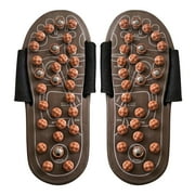 Acupressure Foot Massager Acupoint Stimulation Massage Slippers Shoes Reflexology Sandals Gift for Men Women Reduce Feet Tension Promote Circulation