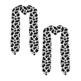 thumbnail image 2 of Haiem Cow Print Black White Pattern Graduation Stole 2024 | Premium Satin Sash for Graduation Ceremony, 2 of 7
