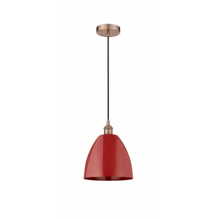 Innovations Lighting - Plymouth Dome - 1 Light Cord Hung Mini Pendant In