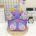 thumbnail image 5 of Weebloom School Backpack For Kids Girls Cute Adorable Butterfly Pattern Kindergarten Backpack Bookbag Preschool Elementary Purple, 5 of 5