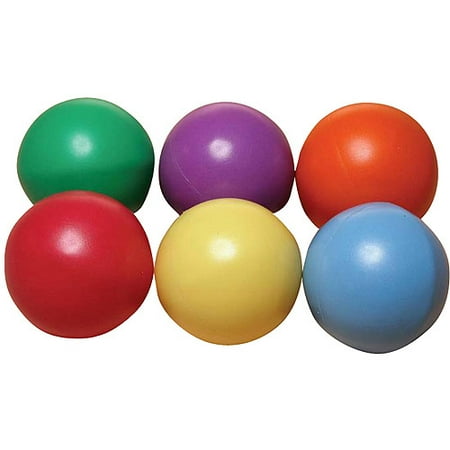 Sportime Weighted SuperSafe Foam All-Balls, 4", Set of 6