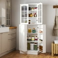 64 Kitchen Pantry White Kitchen Pantry Storage with