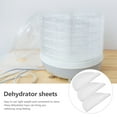 thumbnail image 3 of IFANLANDOR 3pcs Round Dehydrator Pads Silicone for Kitchen Users Non Stick White, 3 of 4