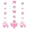 Ballerina Party Dangling Cutout (3-pack) - Party Supplies