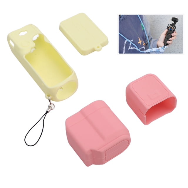 Pocket Camera Silicone Cover Soft Protective Case Set for Pocket 3 Accessories Full Body