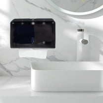 Masteelf Commercial Paper Towel Dispenser Wall Mount Hand Towels Holder For Bathroom No Punching Paper Hand Towel Storage Container