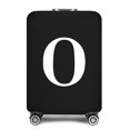 thumbnail image 1 of Luggage Cover Protective Covers Apply 18-28 Inch Suitcase Travel Accessories Bag 26 White Letter PrintedElastic Dust Case Cover 8White O XL, 1 of 6