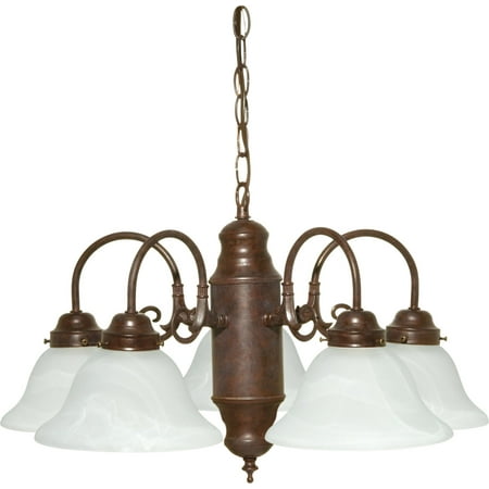 

Chandeliers 5 Light With Old Bronze Finish Incandescent Bulb Type 23 inch 300 Watts
