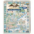 thumbnail image 2 of White Mountain Puzzles Historic New England - 1000 Piece Jigsaw Puzzle, 2 of 4
